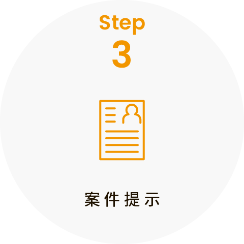 step3 案件提示